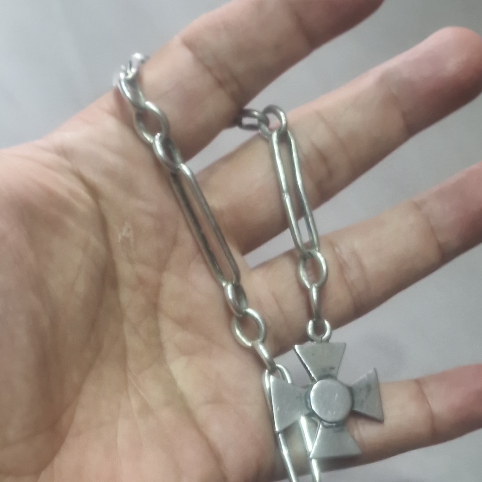 Trombone Pocket Albert Chain With VICTORIAN 36 gram inch 31cm
