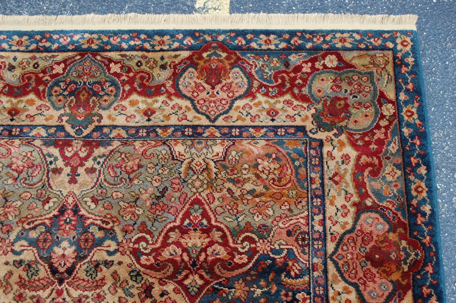 MINT AUTHENTIC AMERICAN KARASTAN MULTICOLORED RUG 5’9″X9′ KIRMAN PANEL #900/903