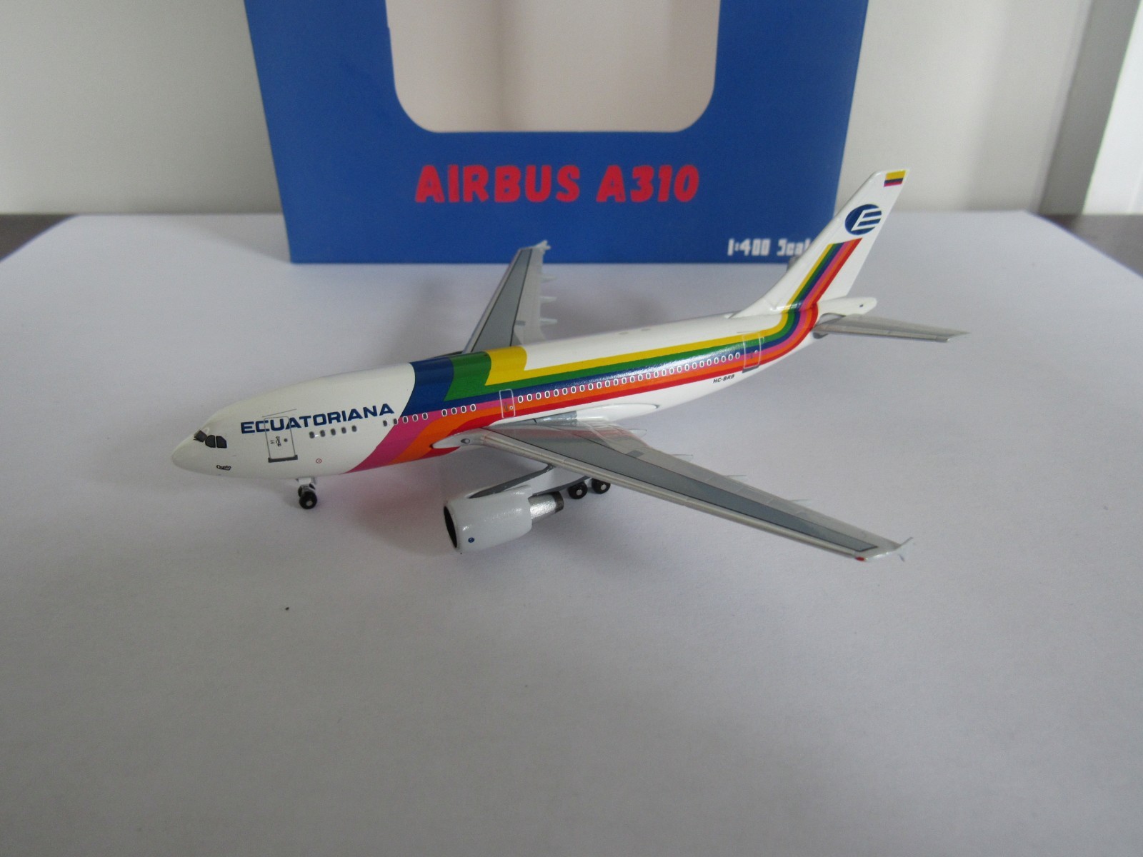 Aeroclassics Ecuatoriana A310-300 Diecast 1/400 Model HC-BRB