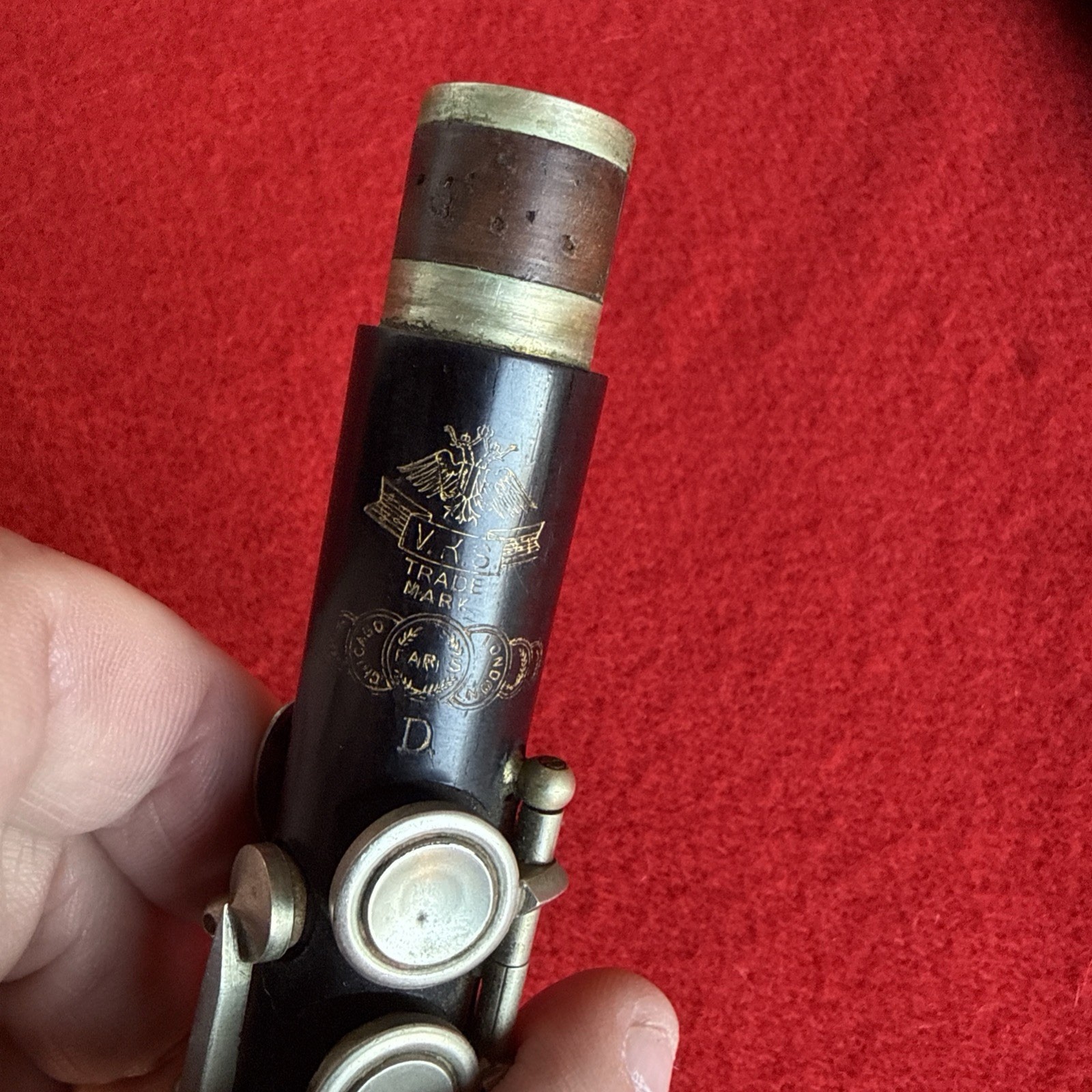 V.K.S.(KOHLERT) ROSEWOOD PICCOLO FLUTE IN D