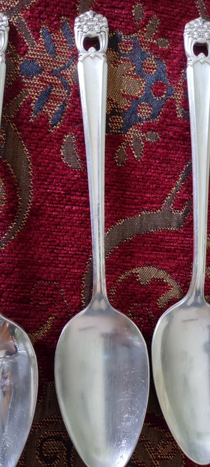 Eternally Yours Flatware Tablespoons Spoons IS Rogers Silverplated butter knife