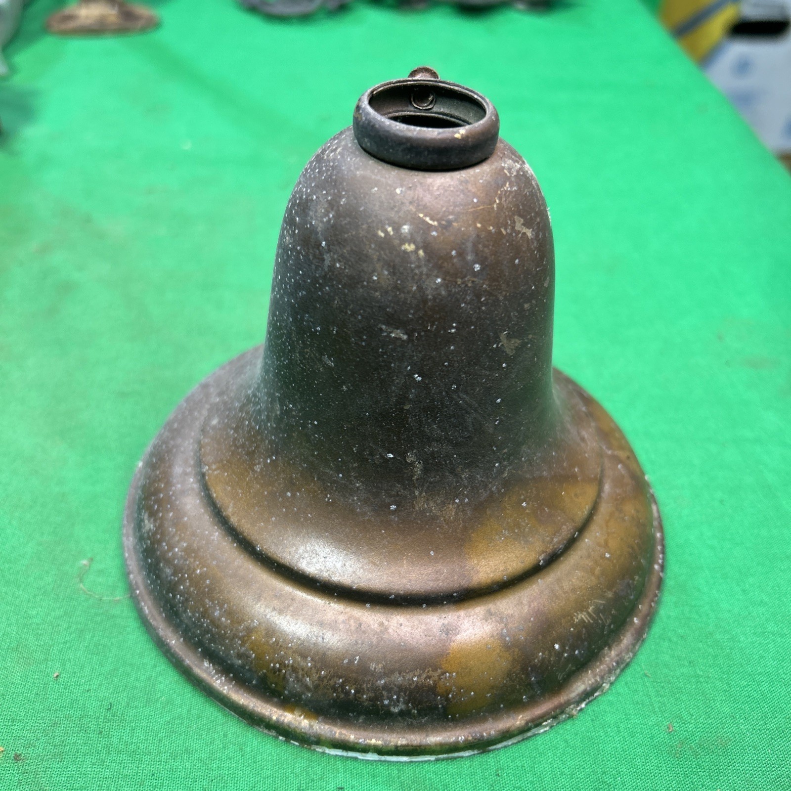 Antique Brass Ceiling Light Canopy