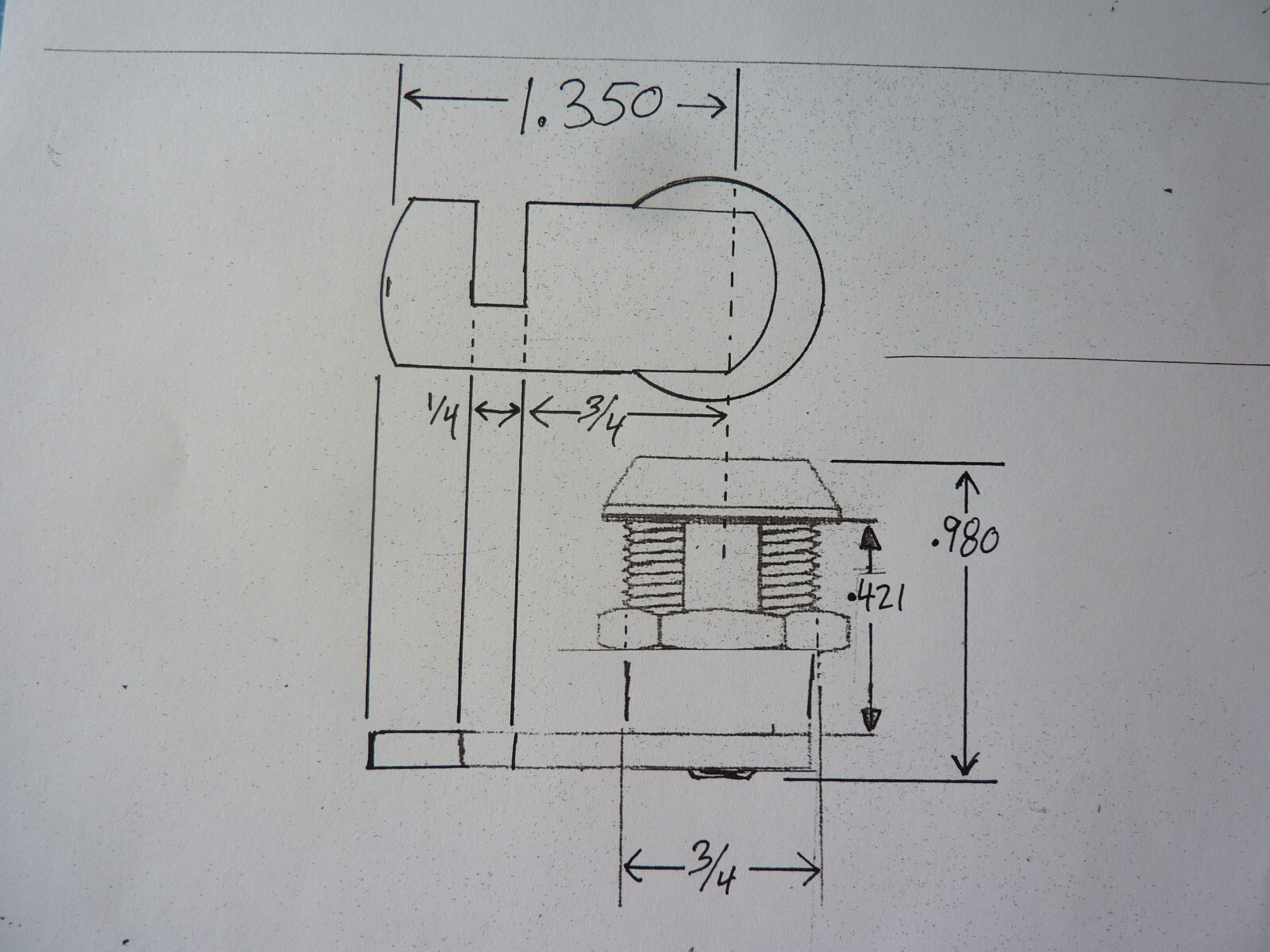 ILCO Lock & Matching Key LB777