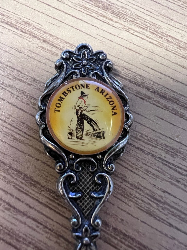 Vintage Souvenir Spoon US Collectible Tombstone AZ Perfection Plate Australia