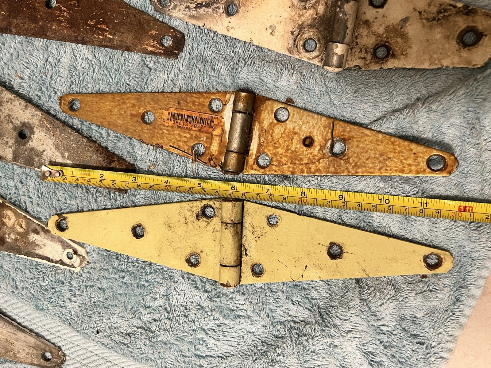 Triangle Barn Door Livery Stable Gate Strap Hinge 16”
