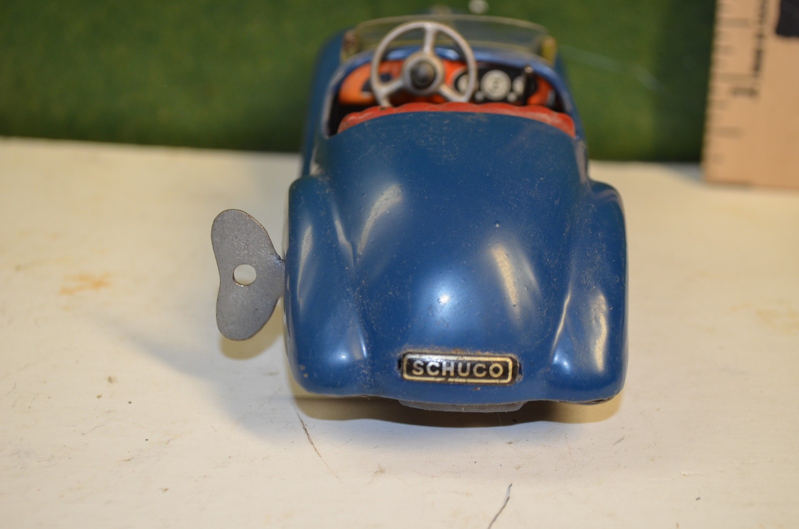 Schuco Akustico tinplate windup , 2002 edition, ex. original condition & working