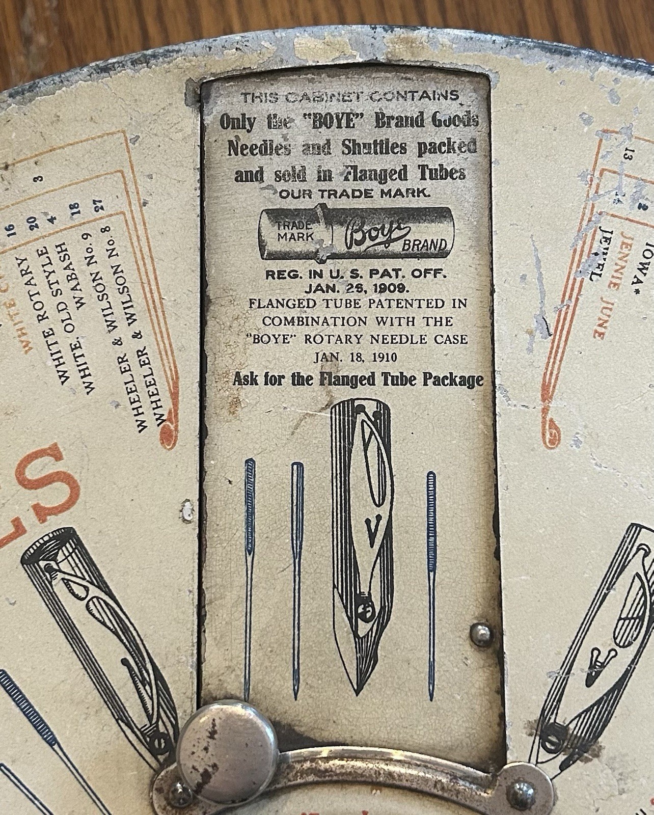 Antique Boye Needle Sewing Dispenser
