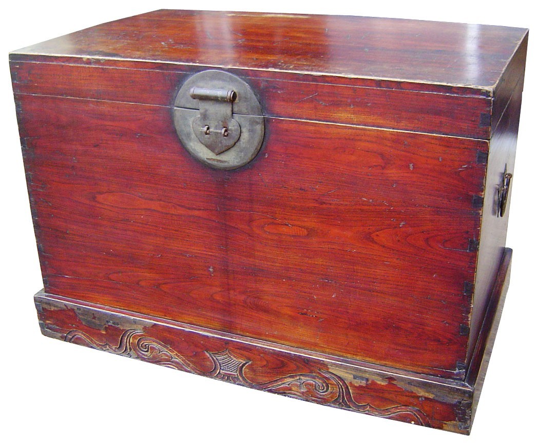 Antique Chinese Large Trunk (3110), Circa 1800-1849