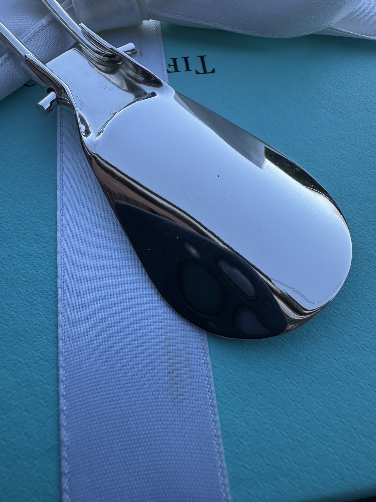 Tiffany & Co Fine Silver Folding Shoe Horn Made in Italy – Packaging, SUPER RARE
