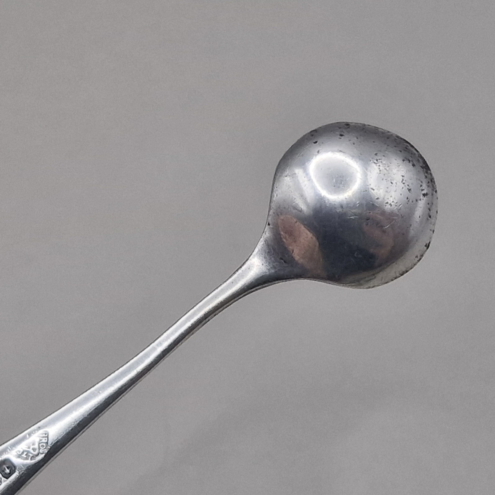 Solid Silver Salt/Mustard Spoon by Adie Brothers Ltd Birmingham 1923