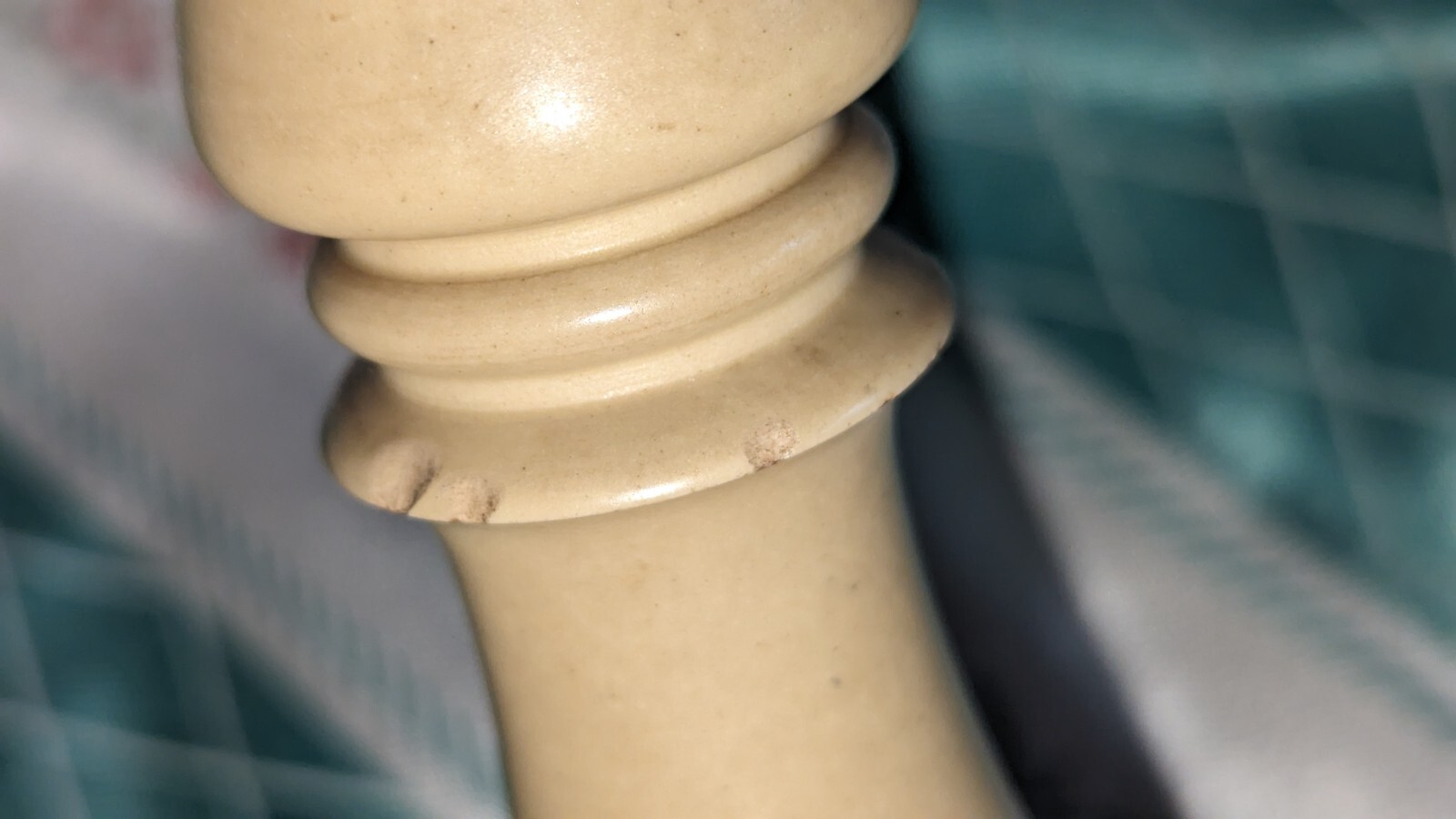 Baluster candlestick Ridgway & Son church works buff stoneware Yellow Ware C1840