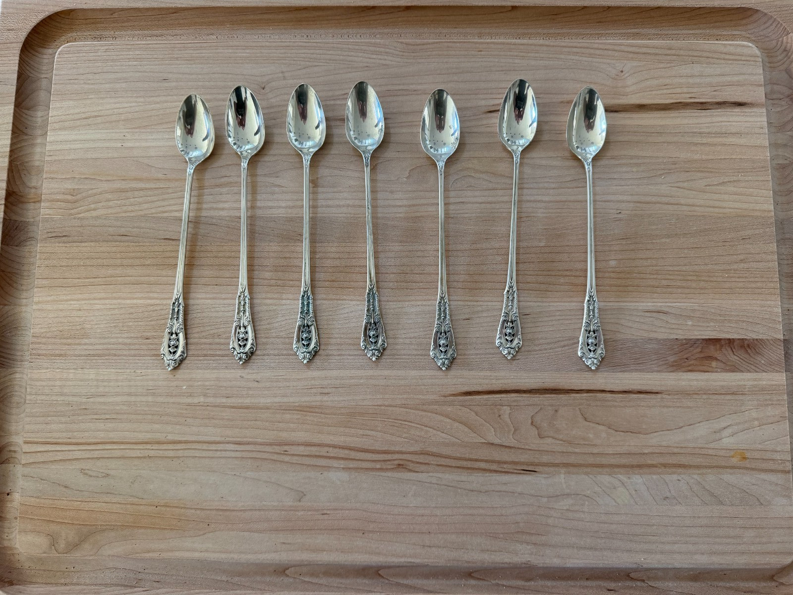 Wallace Rose Point Sterling Silver- 124 piece set