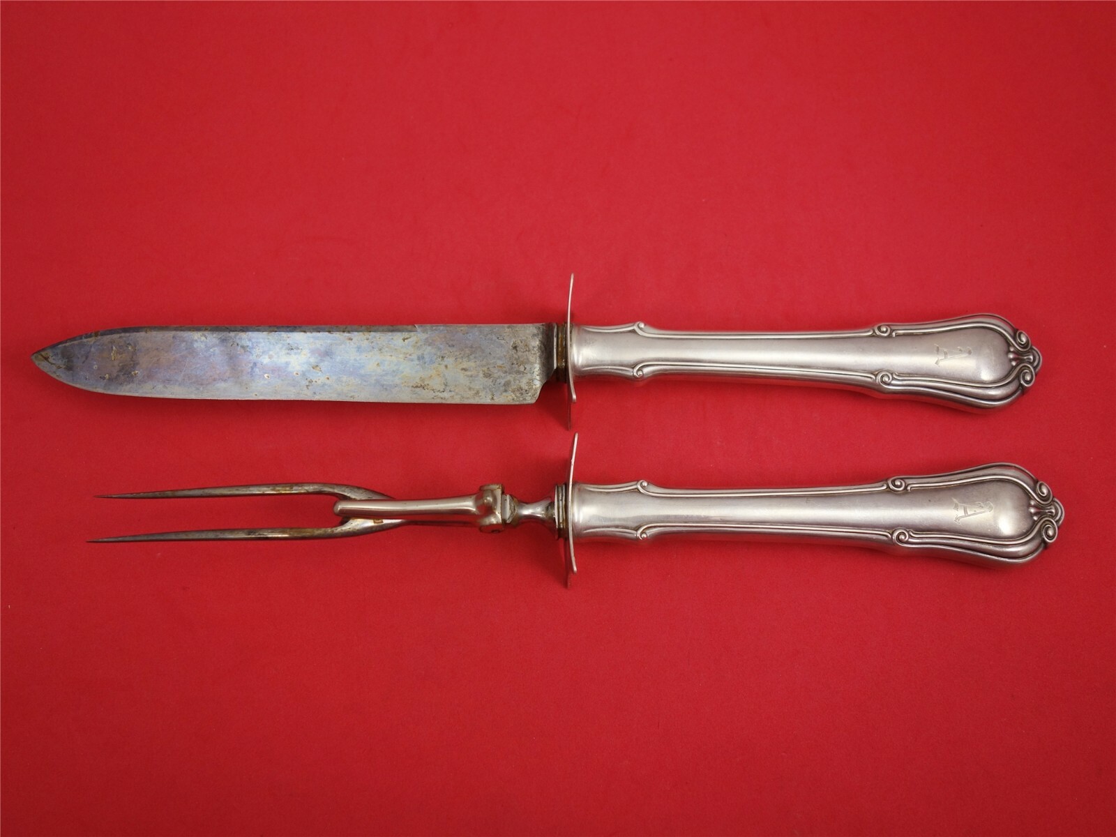 Villa Norfolk by Gorham Sterling Silver Roast Carving Set 2pc