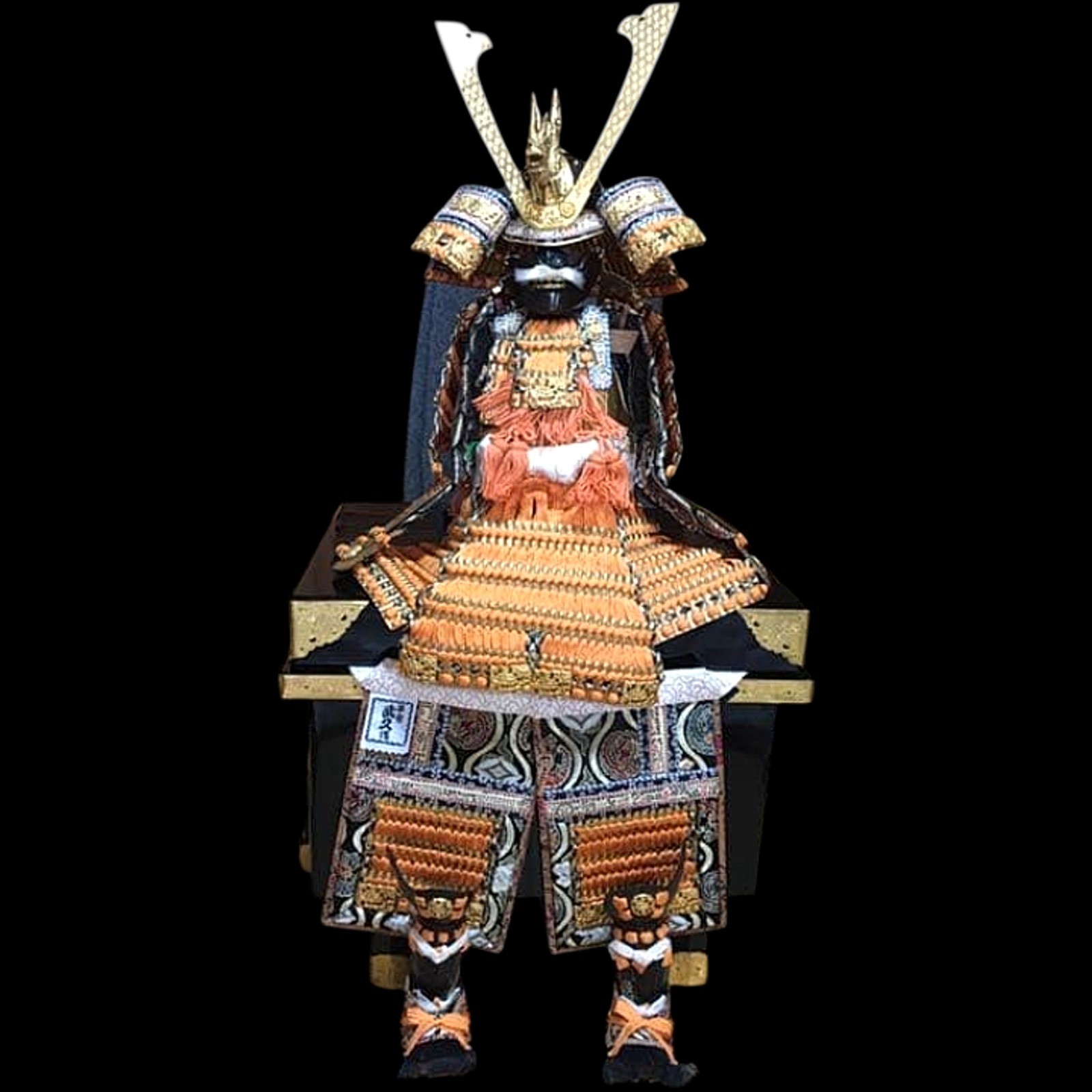 Vintage Japanese Samurai Armor Antique Kabuto Dragon Helmet Yoroi Unwearable