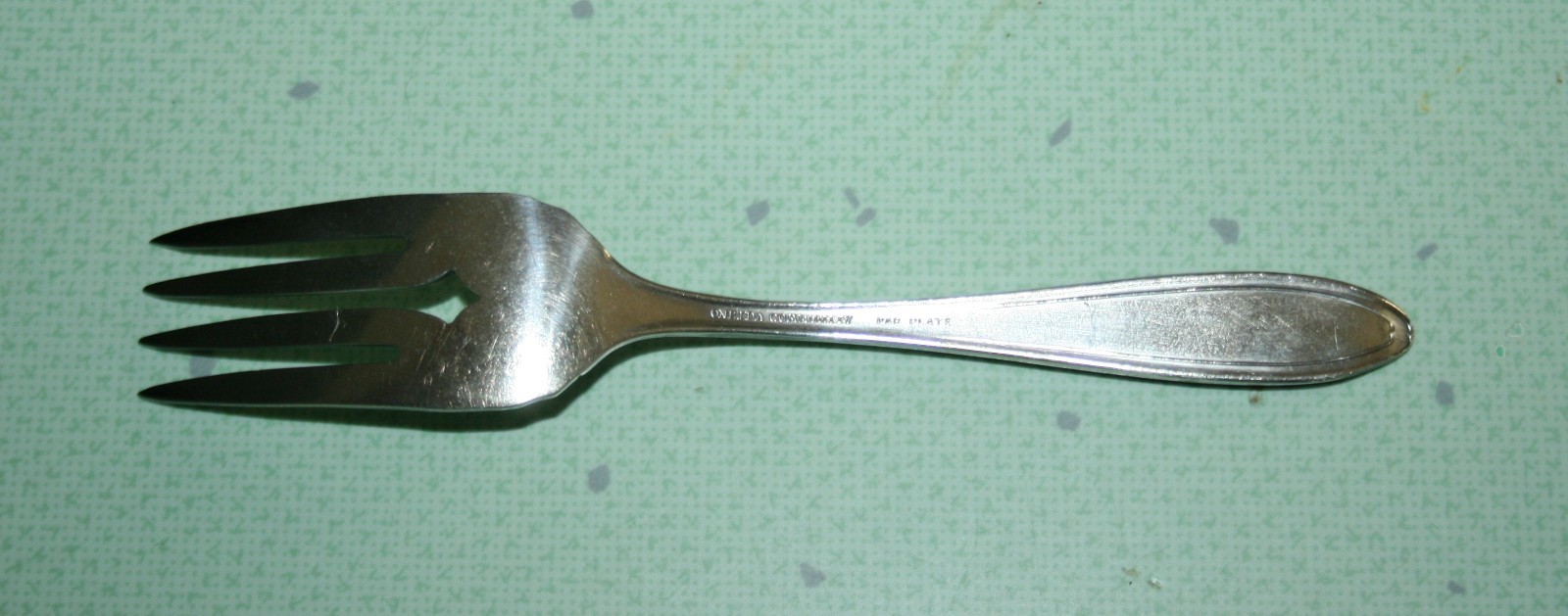 Vintage Oneida Community BRIDAL WREATH Silver Plate 1915 Baby Fork 5″ Flatware