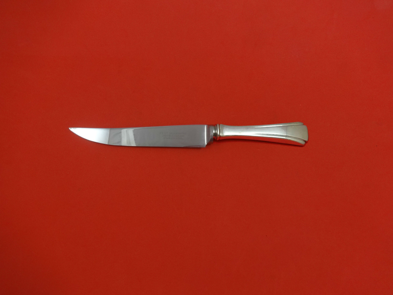 Debutante by Richard Dimes Sterling Silver Steak Knife 8 1/2″ HHWS Custom Made