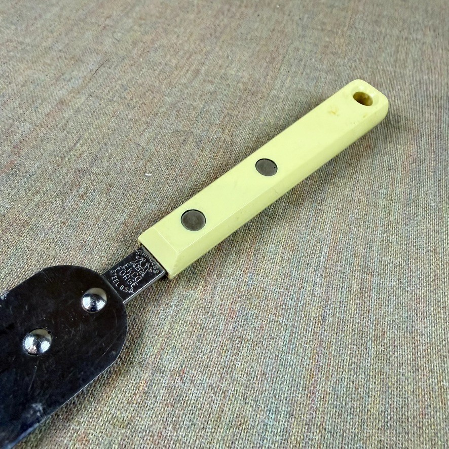 Vintage Ekco Forge Stainless USA Offset Icing Spatula Baking Turner Cream