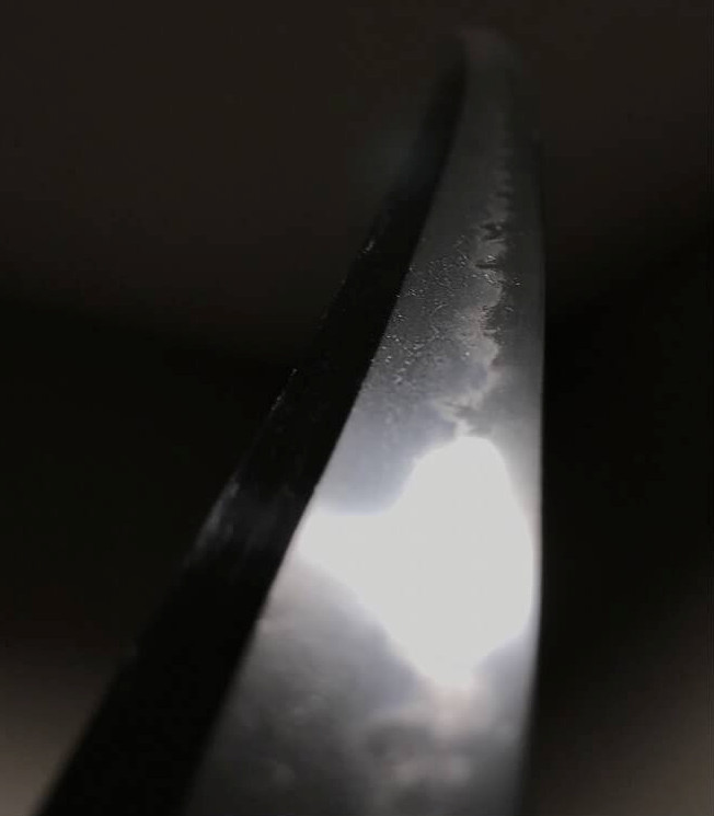 Katana 刀 “ Kanemitsu ” 法光 Japanese Sword 65.4 cm 25.75 in Antique Shirasaya 日本刀