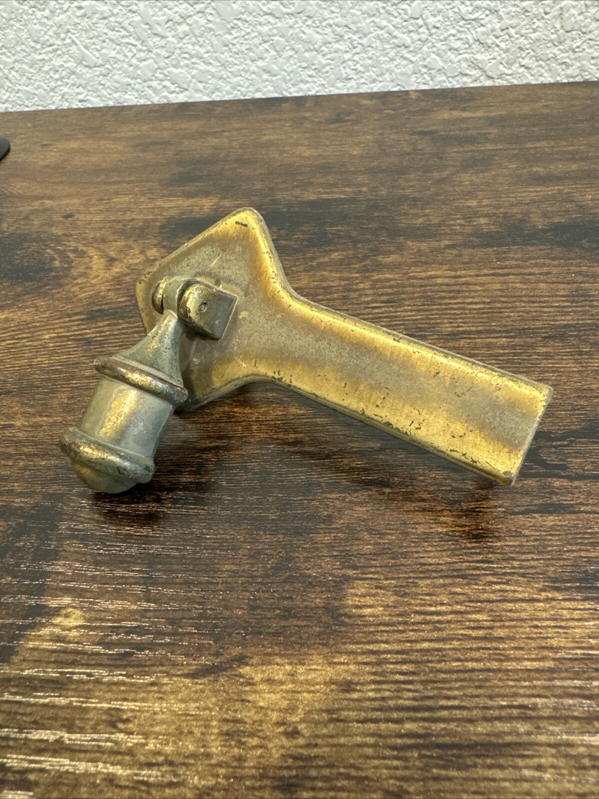 Drexel Collage Group Drawer Pull Knob Left Side Brass Dresser Credenza Armoire