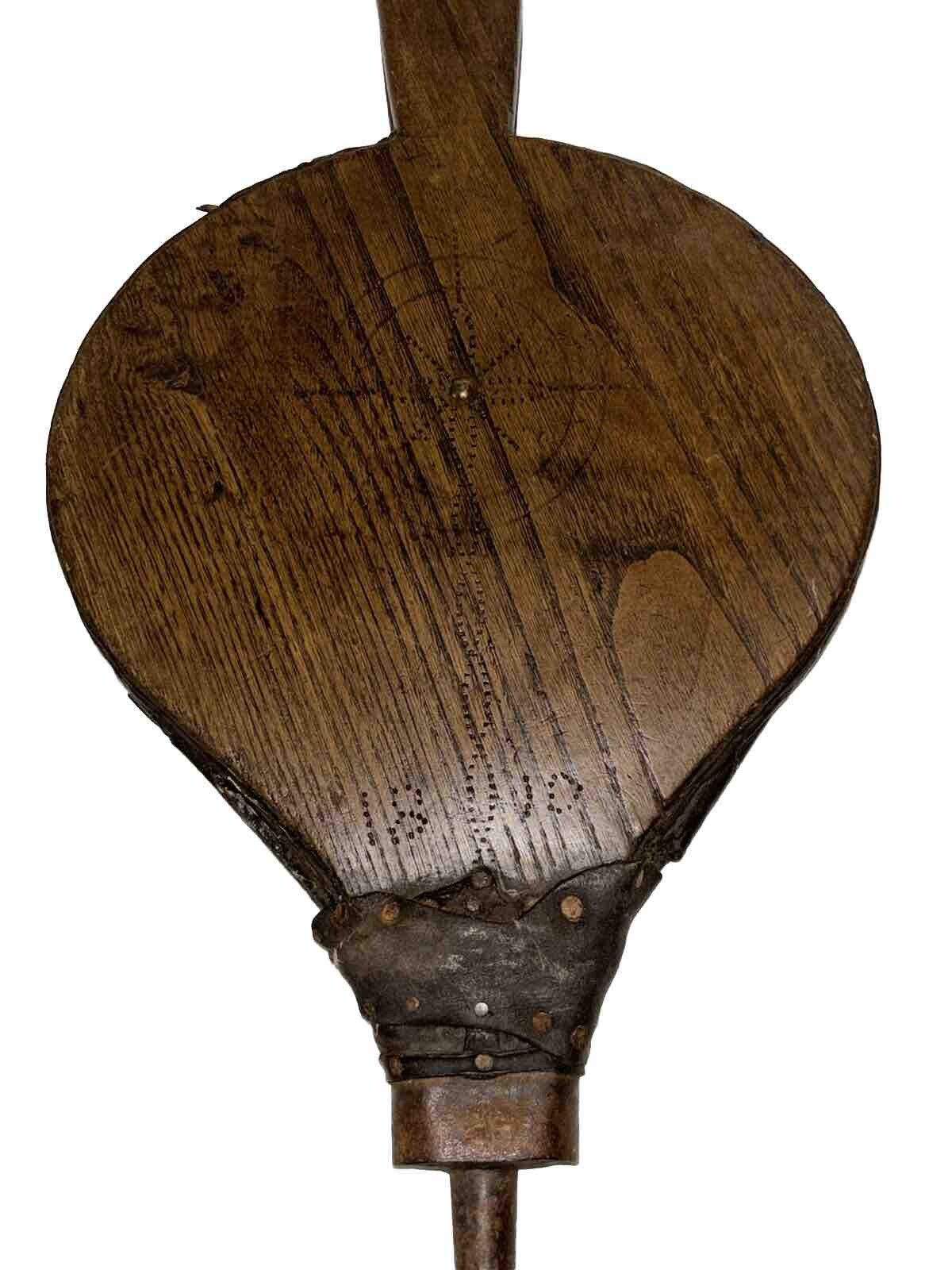 Antique War Of 1812 Fireplace Bellows – Dated 1810