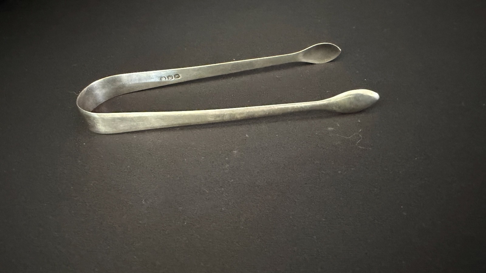 Georgian 1812 London Sterling Silver Sugar Tongs by Peter & William Bateman