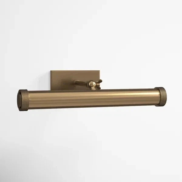 16.5” Modern Painting Light Brass Dimmable Wall Mounted Brass Picture Light
