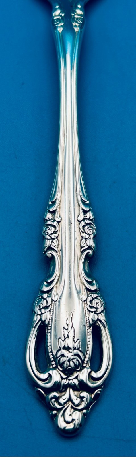 Oneida BRAHMS Silverplate Shell Casserole Serve Spoon 8 3/4″ Community Flatware