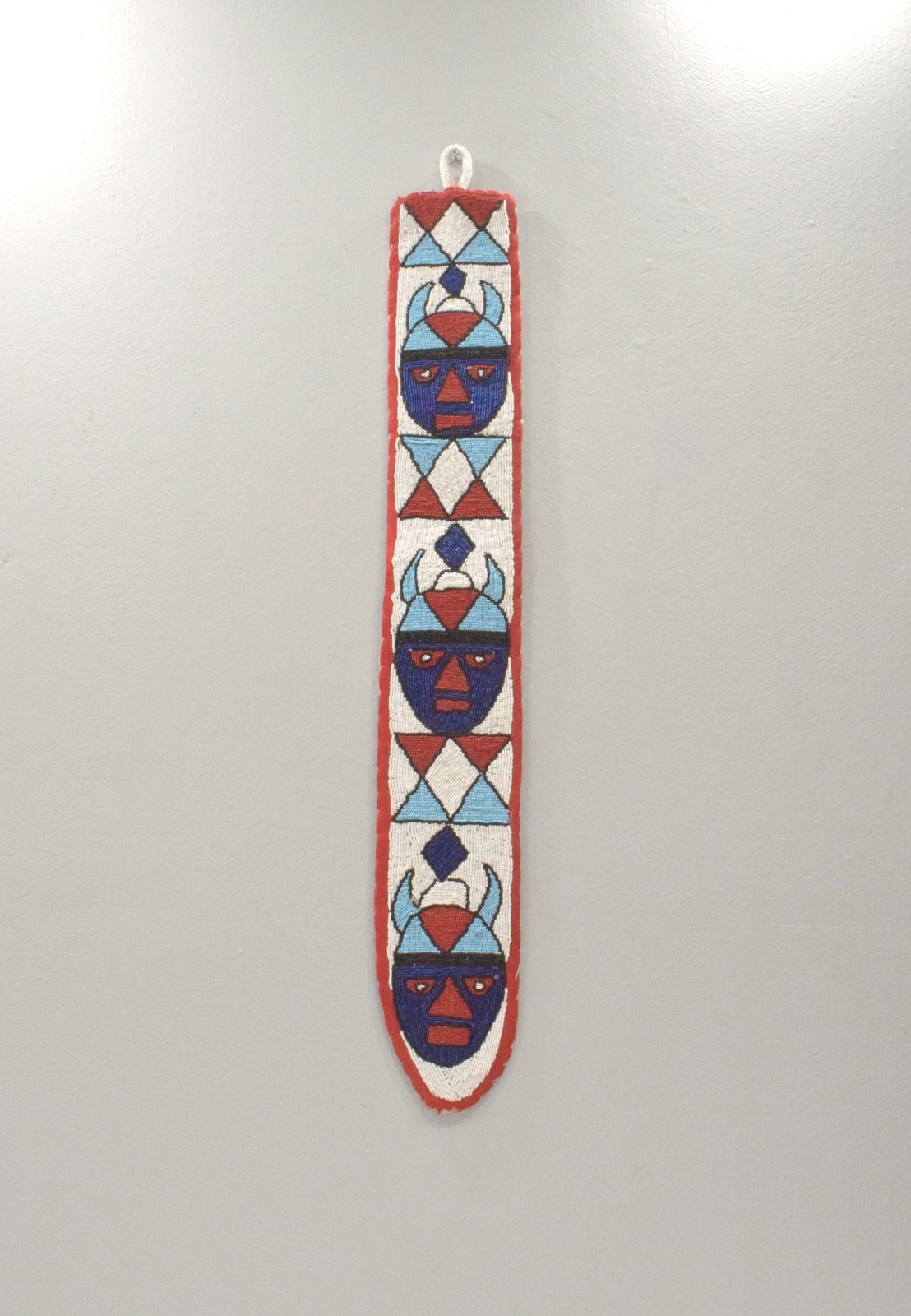 African Yoruba Tribe Beaded Belt Sash