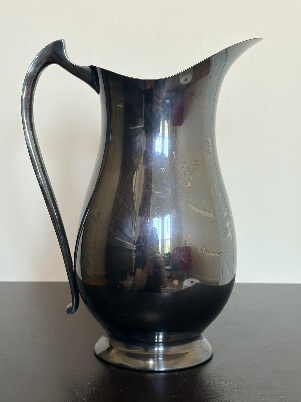 Vintage Sheffield Silver Co EPC Silverplate Pitcher Vase Mid Century 10” Tall