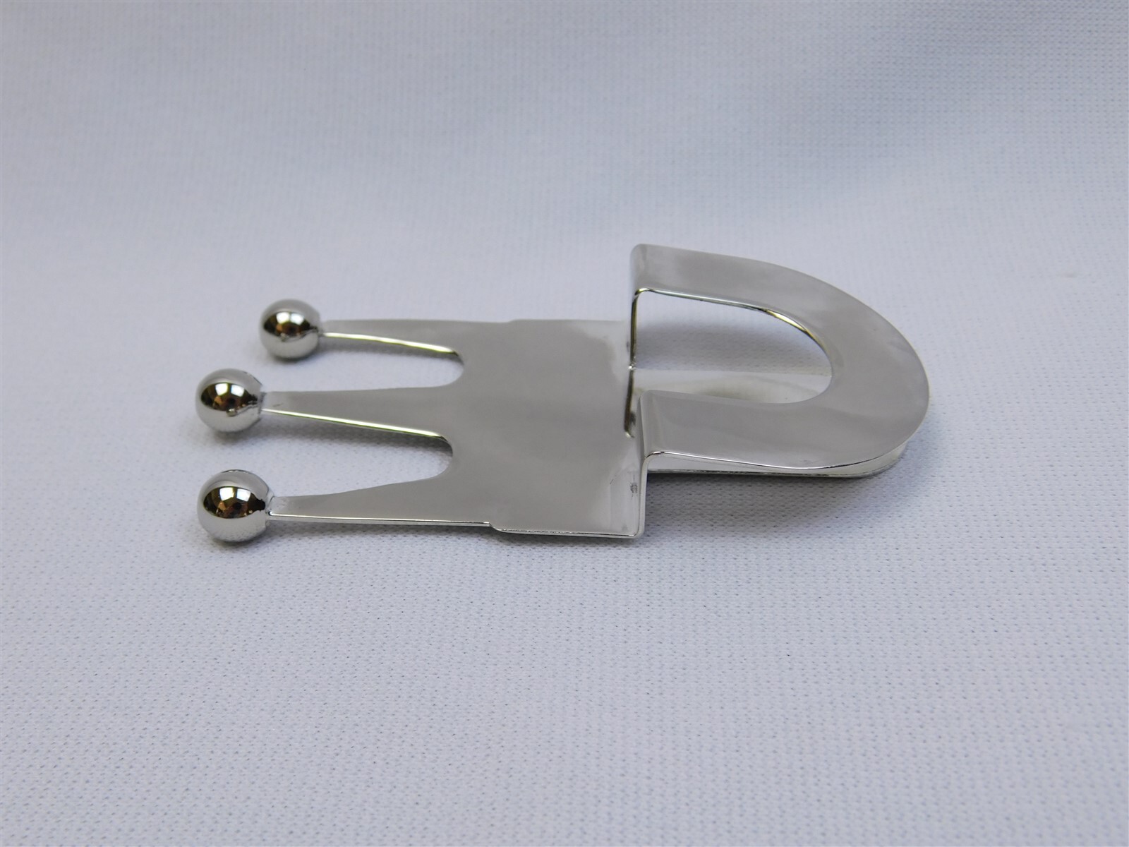 Vintage Sheffield Silverplate Tipped Trident Bookmark 3.25″