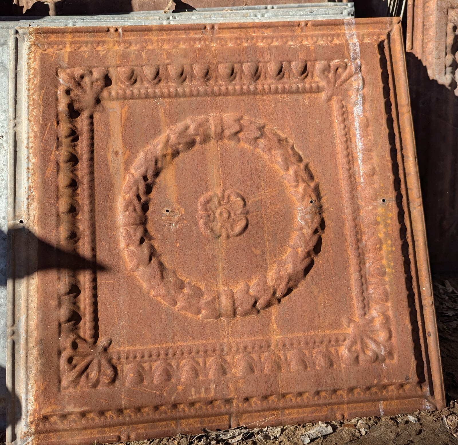 Antique Pressed Tin Ceiling (30 pieces)**Free Shipping** As Seen On Fixer Upper