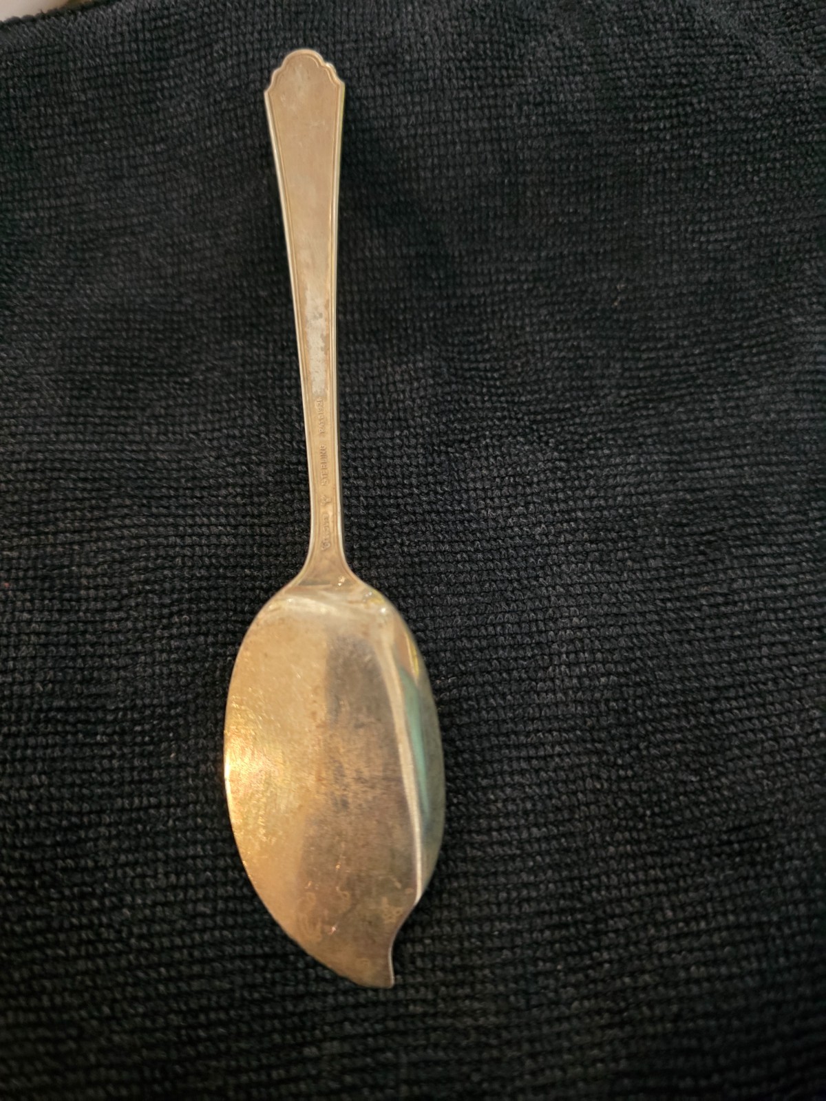 Vintage Serving Tableware William & Mary by Lunt Sterling Silver Jelly Server 6″
