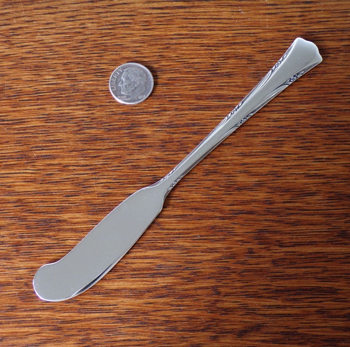 GORHAM Sterling Silver GREENBRIER Individual BUTTER KNIFE 5 3/4″ 29 Grams