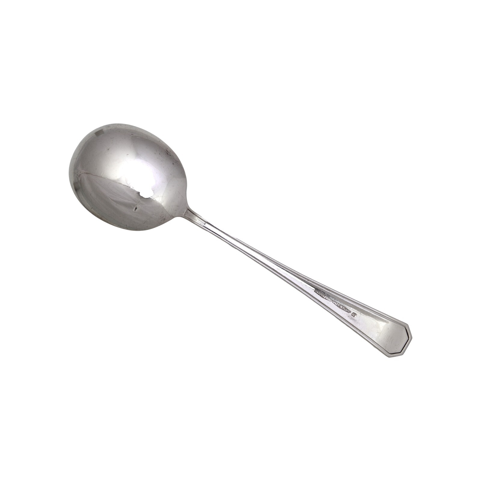 MAPPIN & WEBB Cutlery – ATHENIAN Pattern – Long Soup / Serving Spoons – 7 3/4″