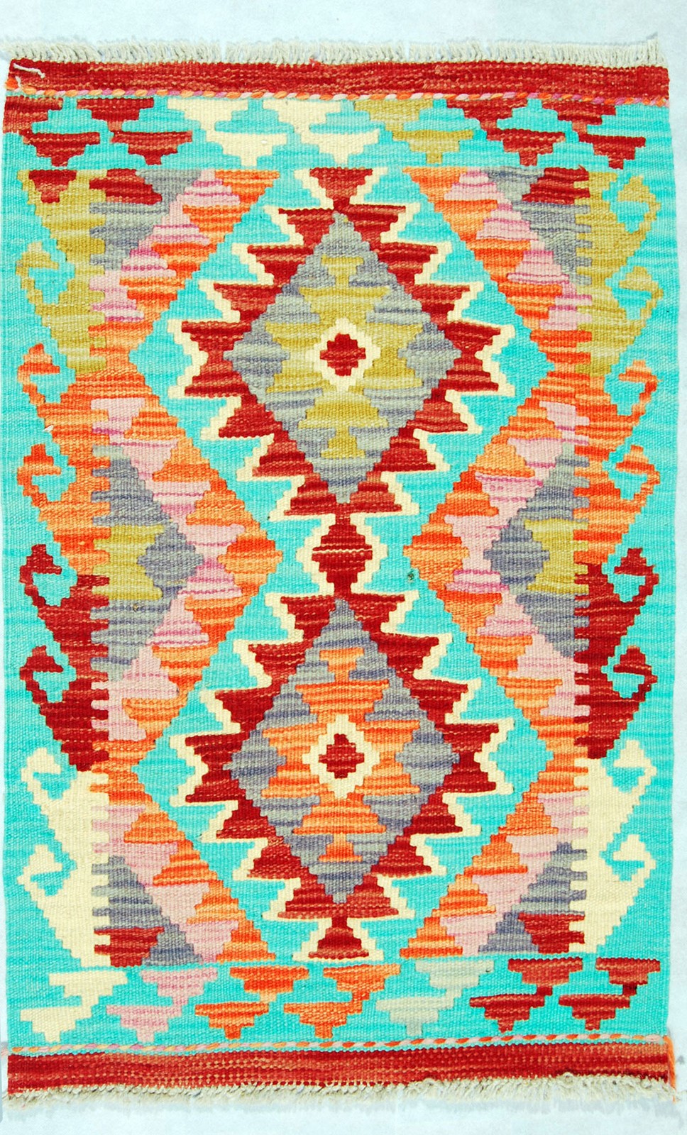 Kilim Kaudani Lana Hand Made In Afganistan 85X60 CM (Galleriafarah1970)