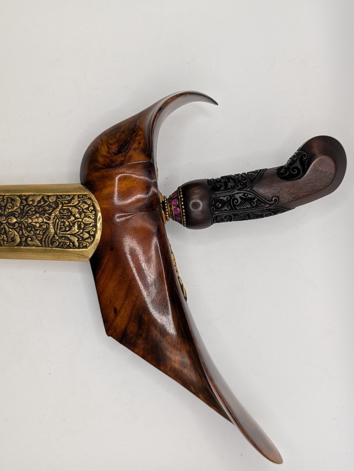 Authentic Indonesian Keris kris Dagger Megantara. Damascus Dagger. Mataram