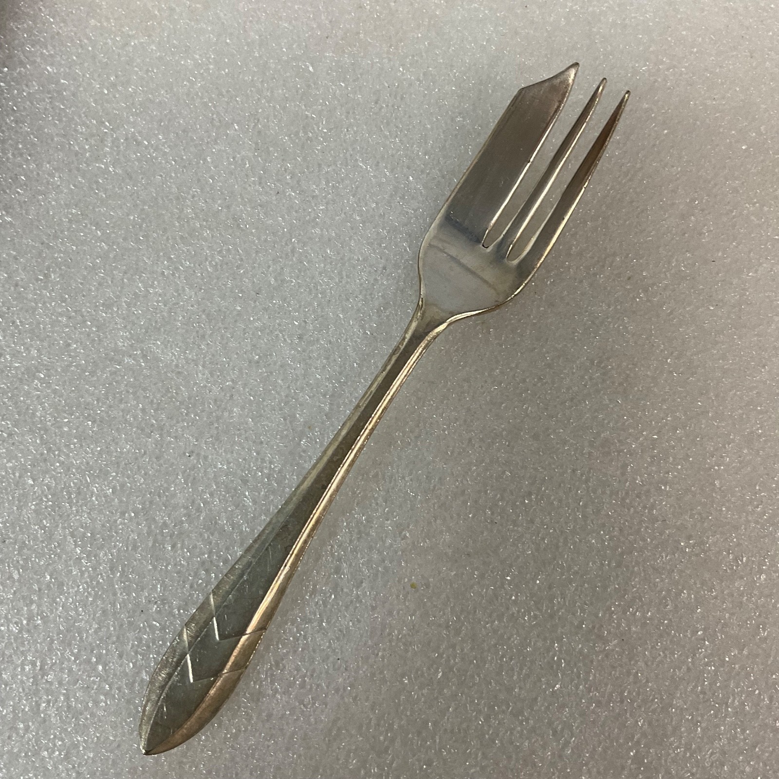 Vtg M.S. Ltd Sheffield England Fish or Cold Meat Fork 5.75in EPNS Silver Plate