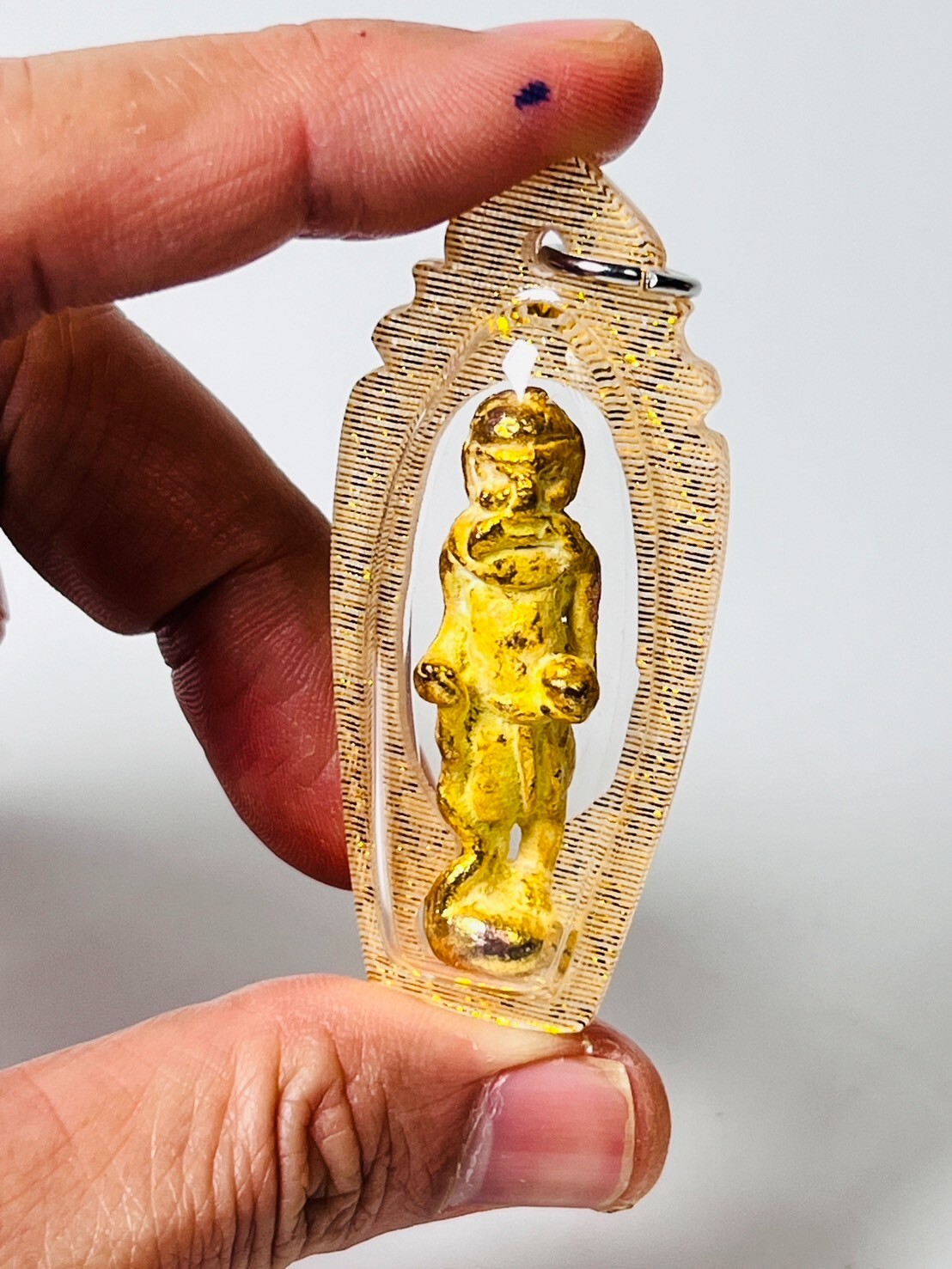 Laos Hermit Gold Leklai Buffalo Mountain Cave Love sex wealth attraction Amulet