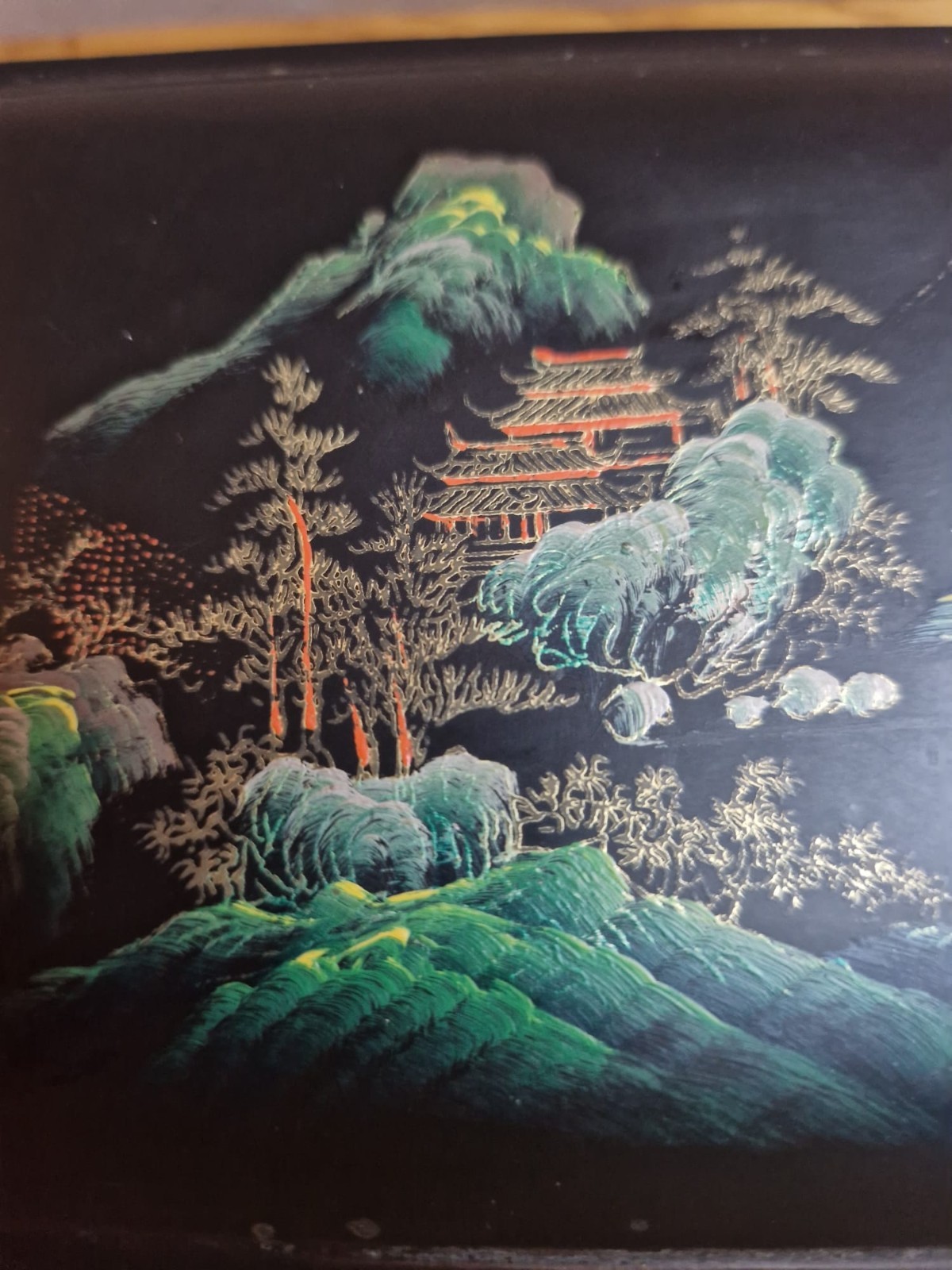 Chinese Lacquer Ware Nesting Boxes