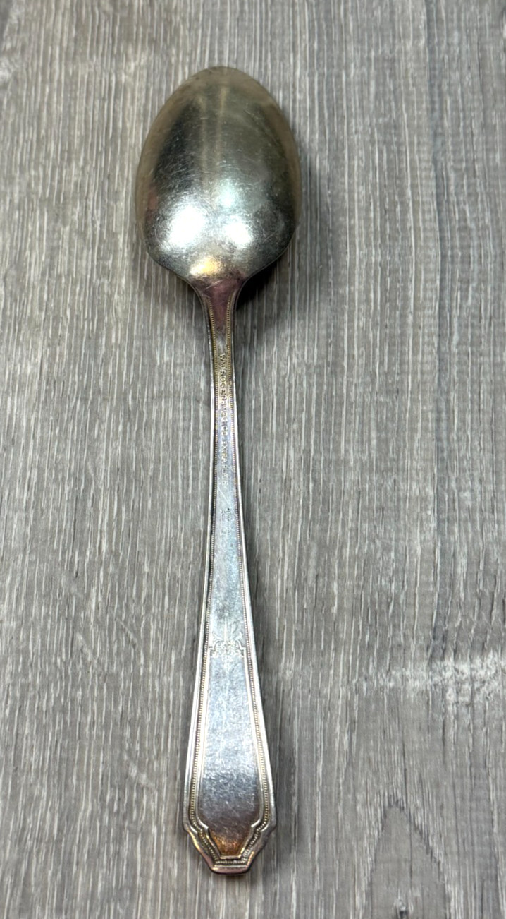 Wm Rogers Mfg Co Original Serving Spoon Chalfonte Extra Plate Silverplate VTG