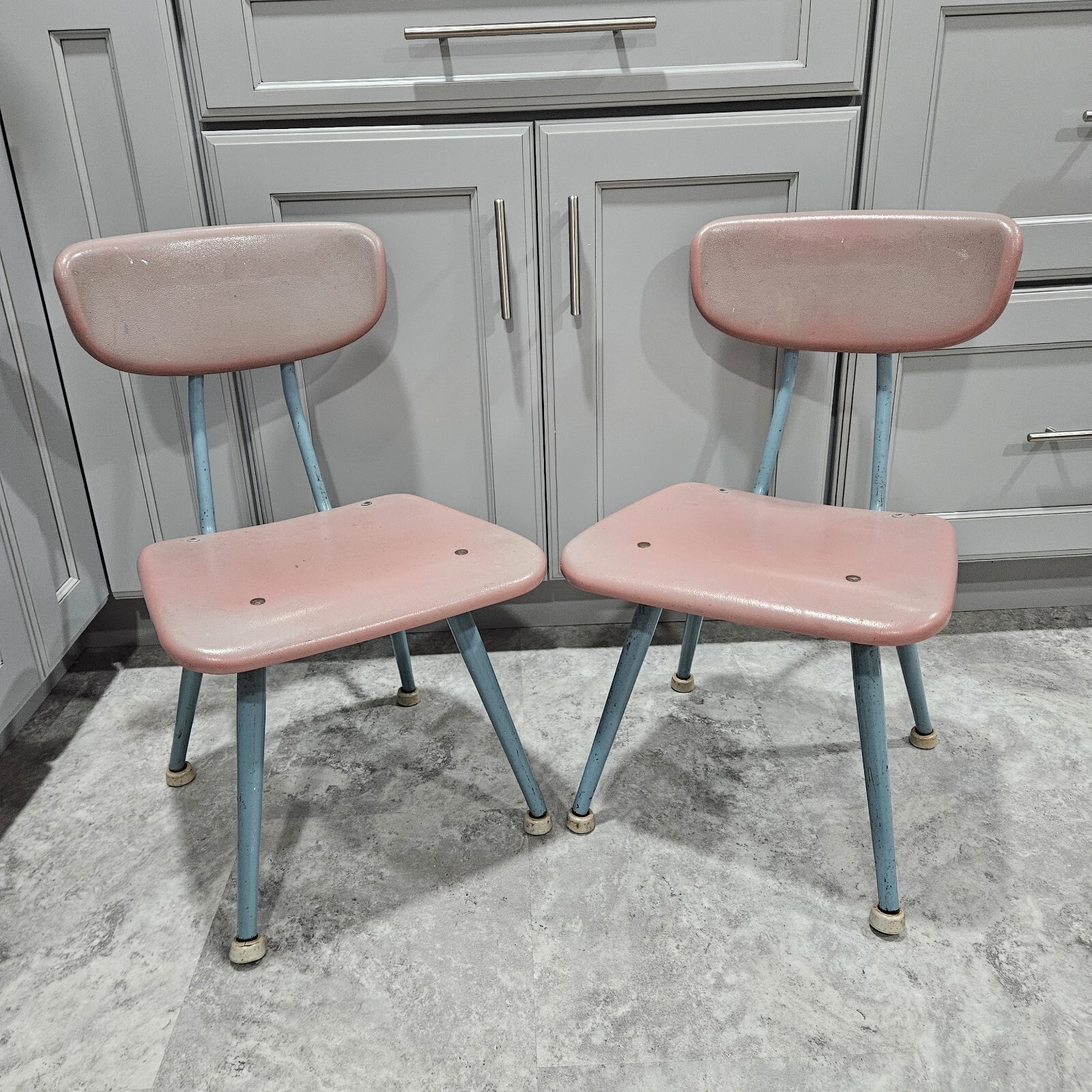 Vintage Kids Chairs American Seating Amerflex & Mid Century Retro MCM (Damaged)
