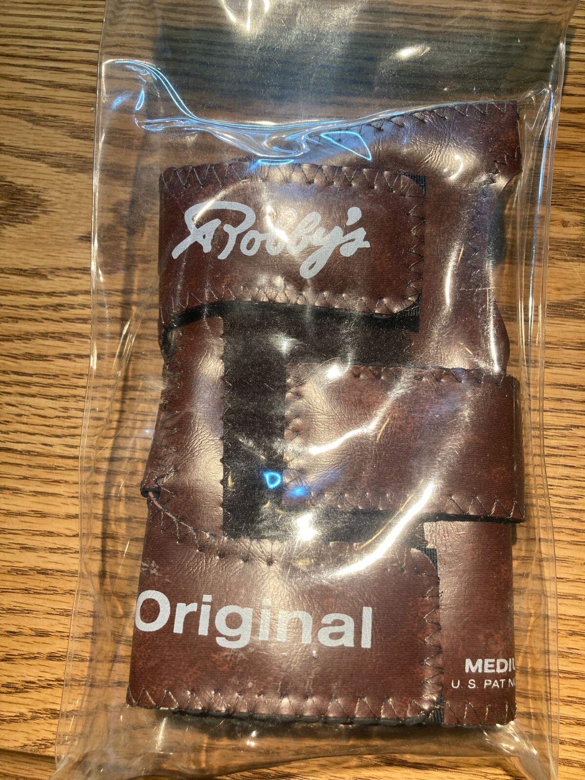 Robby’s Original Wrist Support, Medium, Left Hand, in Brown