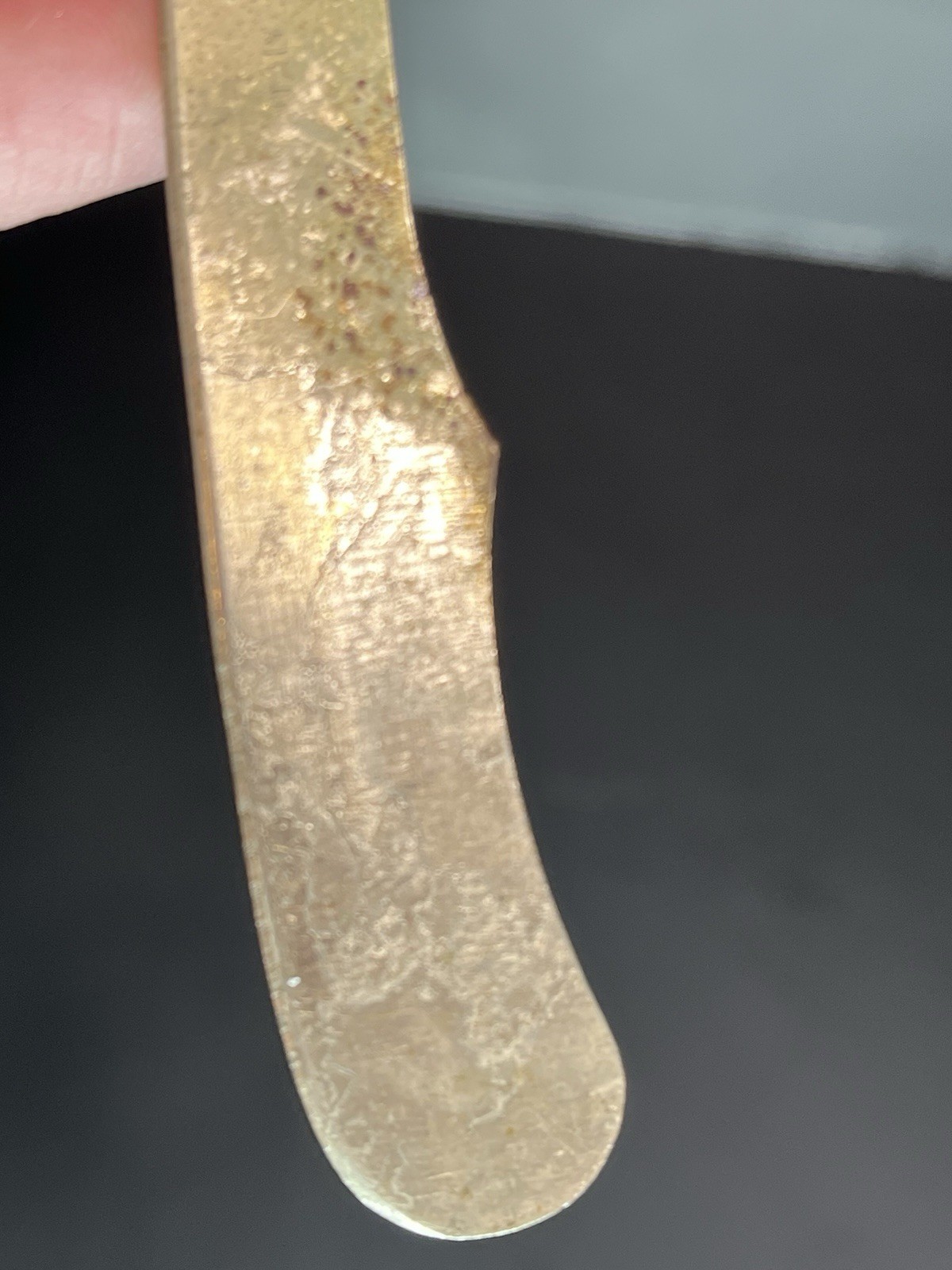 Italy Butter Knife Collectible Silverplate Italy Ornate Figure On Handle Vintage