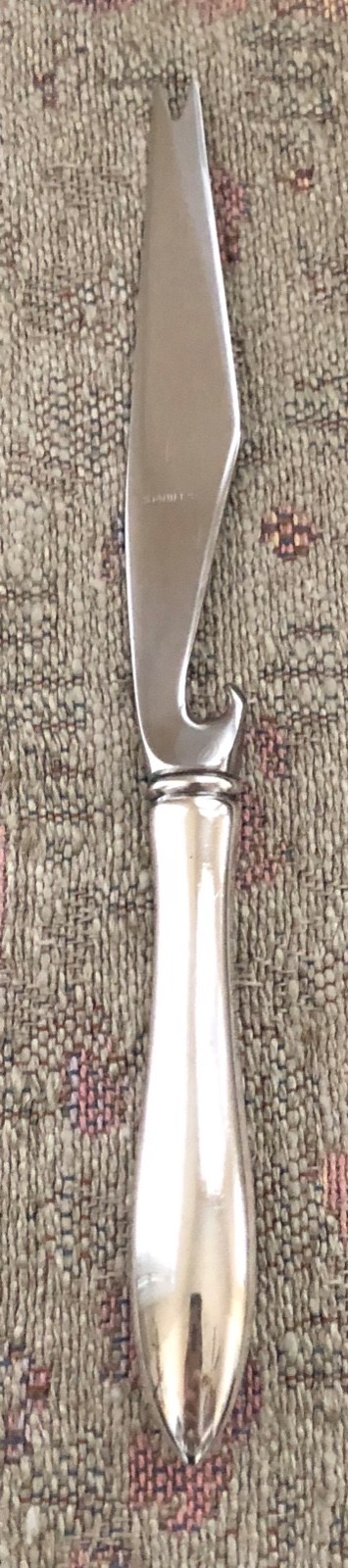 Gorham Sterling Silver MOTHERS-NEW Stainless 8 1/2″ Bar Knife RARE