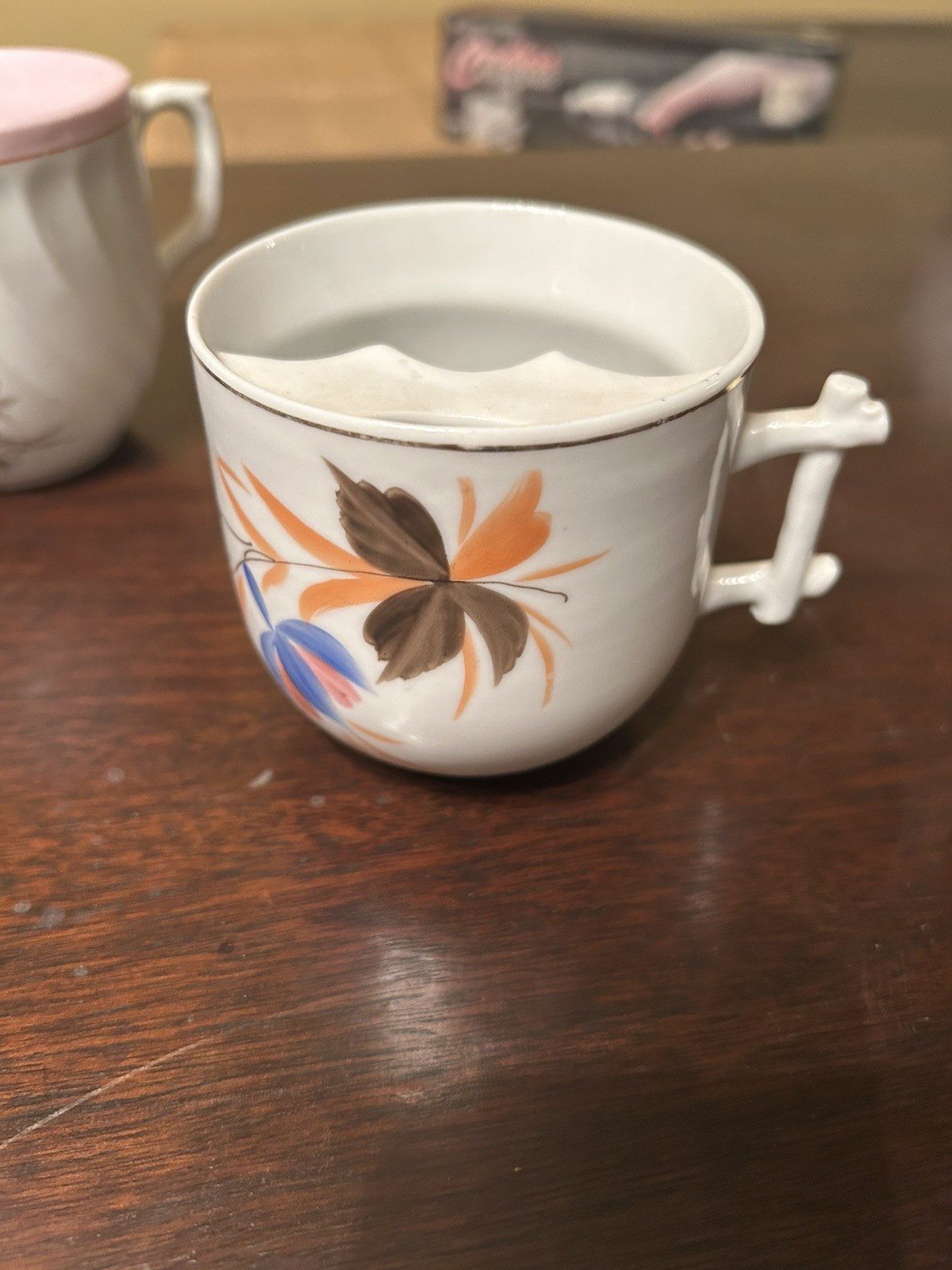 mustache cup