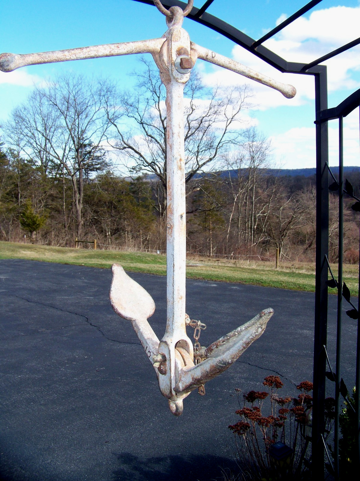 Antique Folding Ship Boat Anchor Maritime Nautical Vintage 10+ Lb
