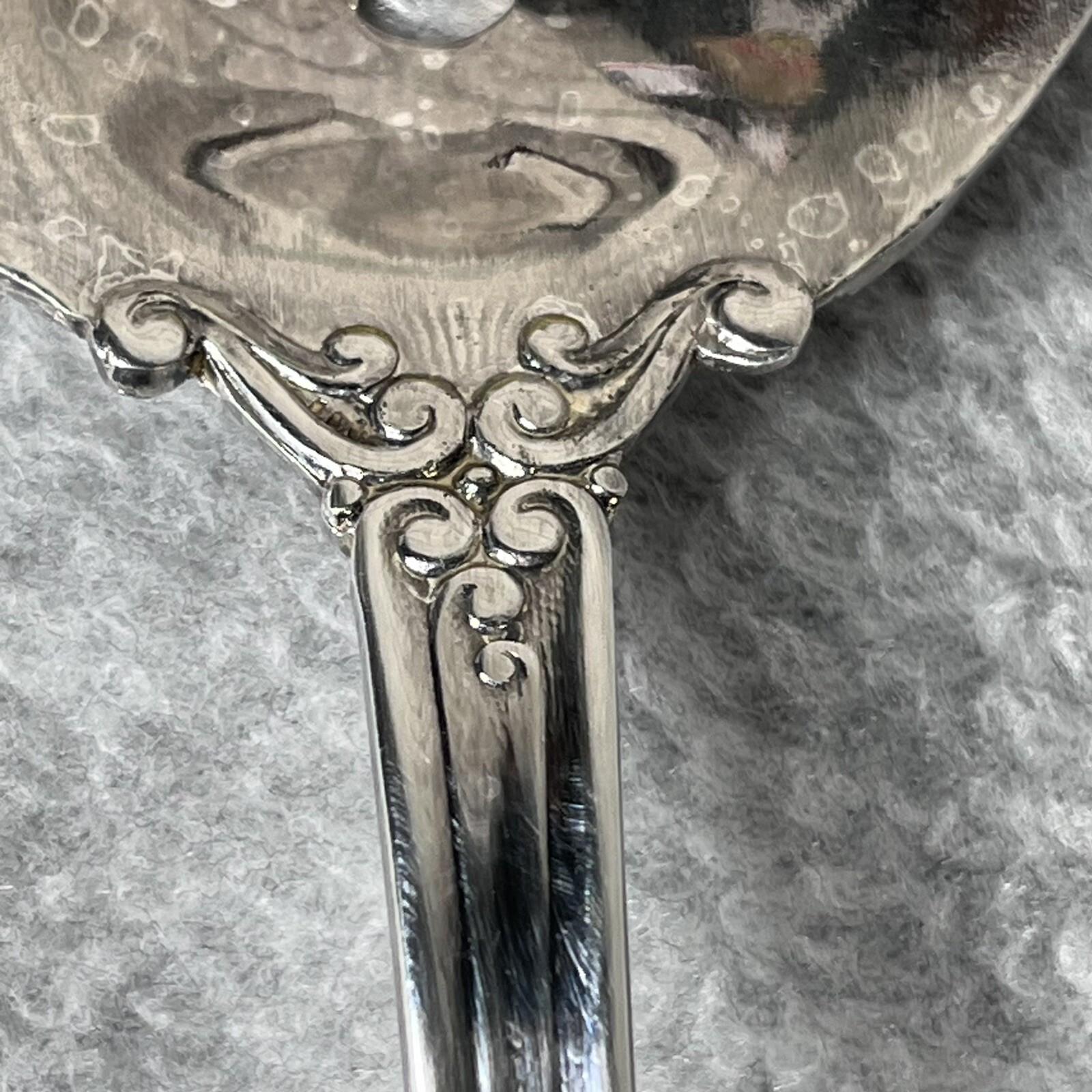 Gorham Serving Fork Silverplate Ornate Design 10.5″ Long Vintage