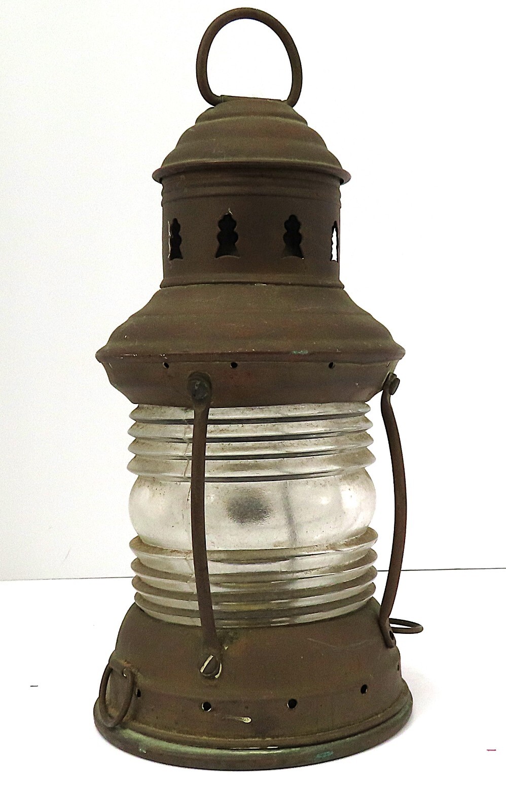 Vintage Perko Marine Anchor Lantern – Maritime Lantern – Excellent Condition