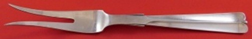 Baronet aka Arvesolv #7 by Hans Hansen Sterling Silver Meat Fork 2-Tine 7 7/8″