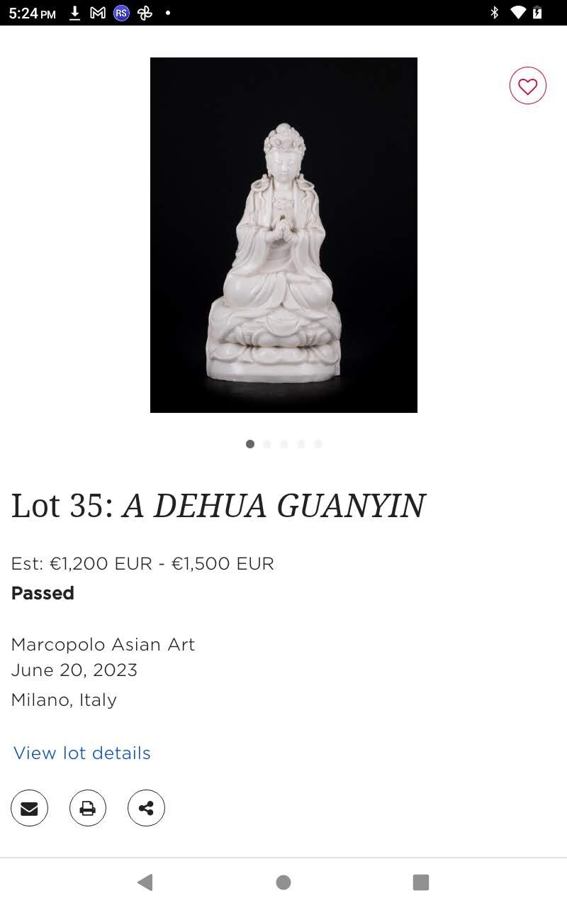 kwan yin statue Marco Polo Art